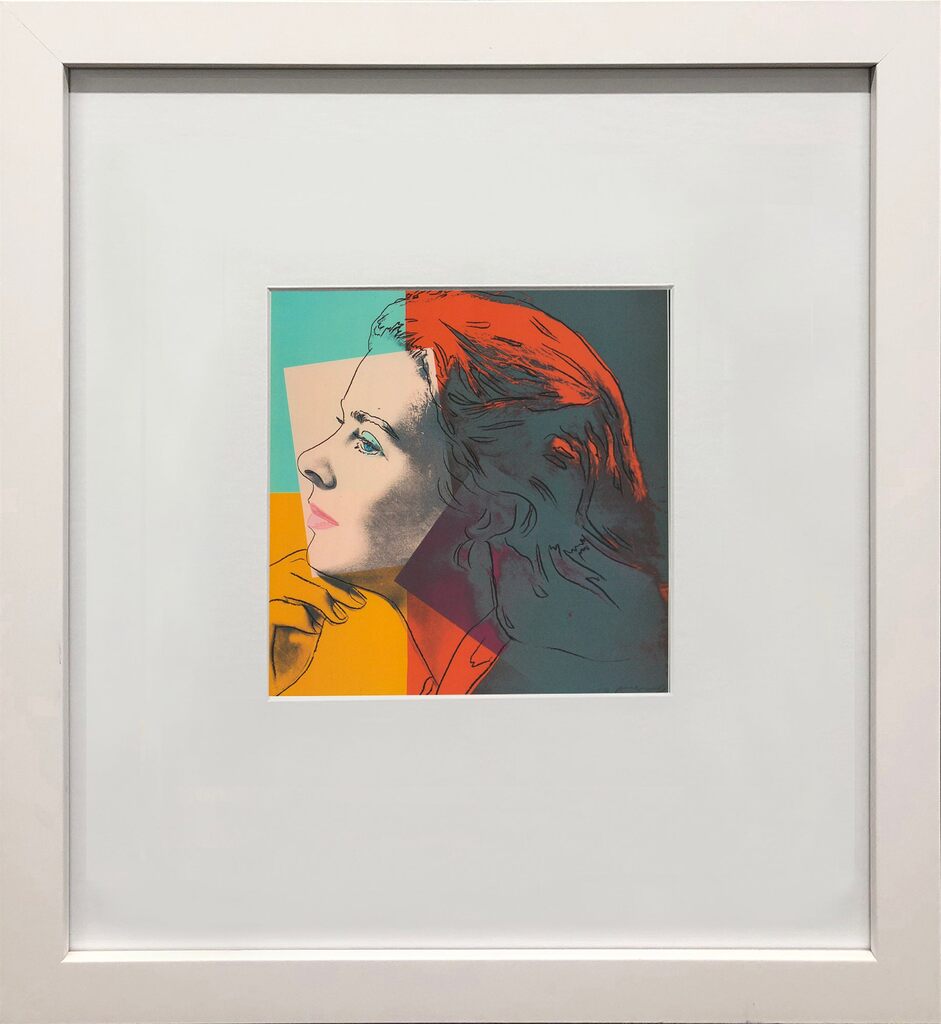 Andy Warhol, Portrait of Ingrid Bergman, 1983