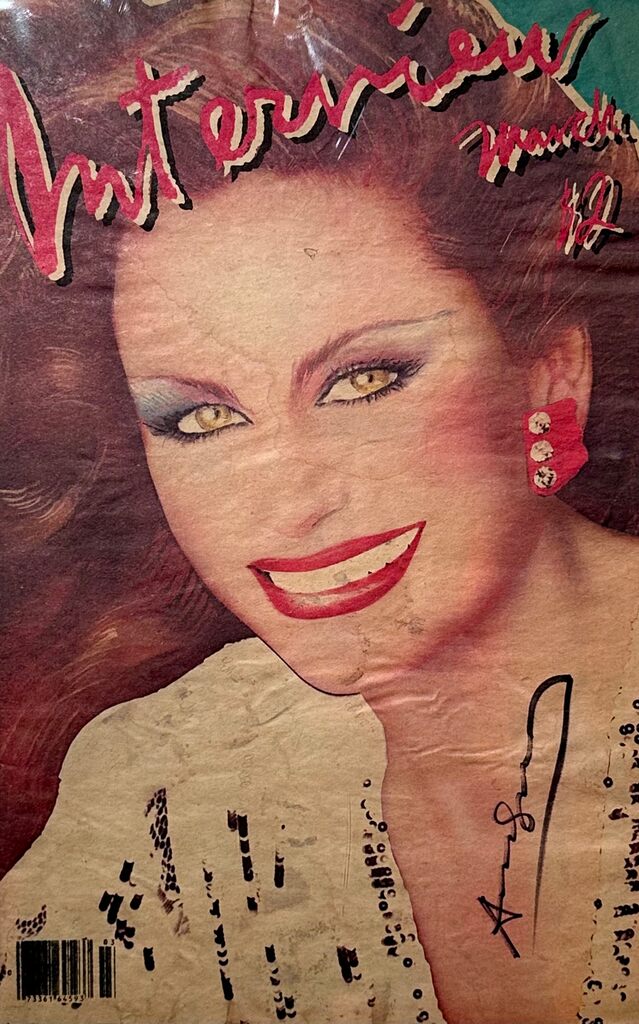 Andy Warhol, Interview Magazine: Countess Brandolini, 1981