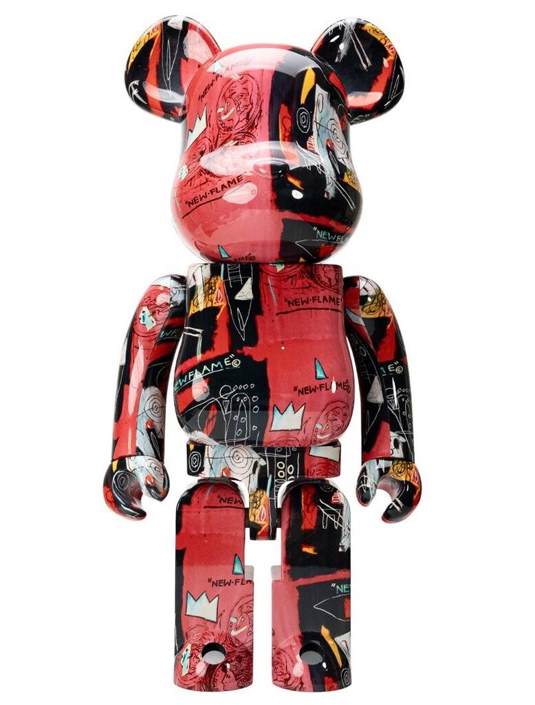 Andy Warhol, Warhol Basquiat Bearbrick 1000% figure (Warhol Basquiat Be@rbrick), 2019