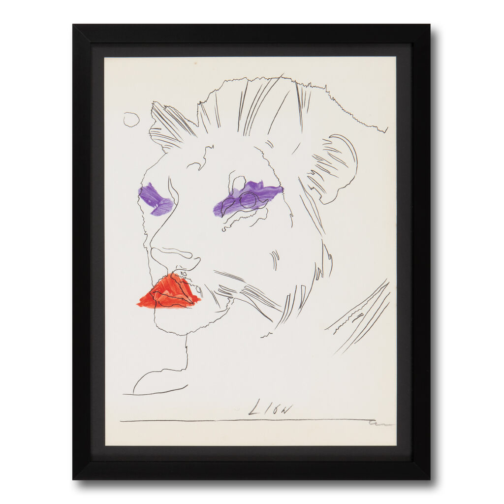 Andy Warhol, Lion, 1975