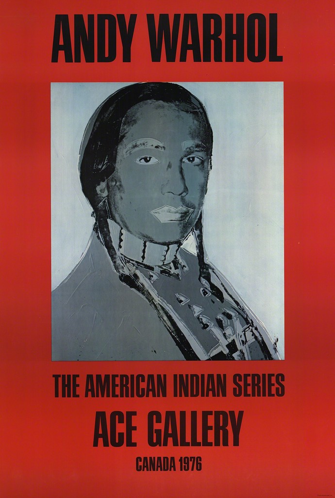 Andy Warhol, American Indian (Red), 1977