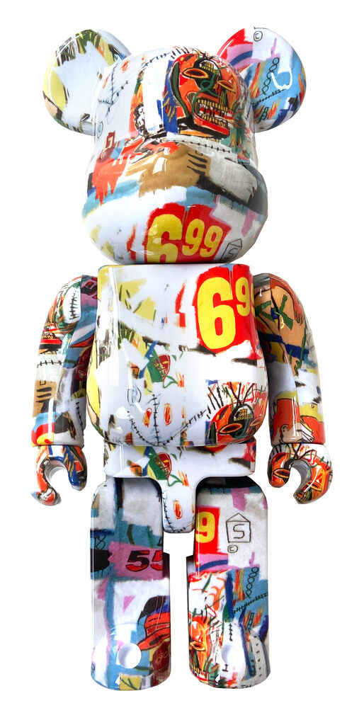 Andy Warhol, Warhol Basquiat Bearbrick 1000% (Warhol Basquiat BE@RBRICK), 2021