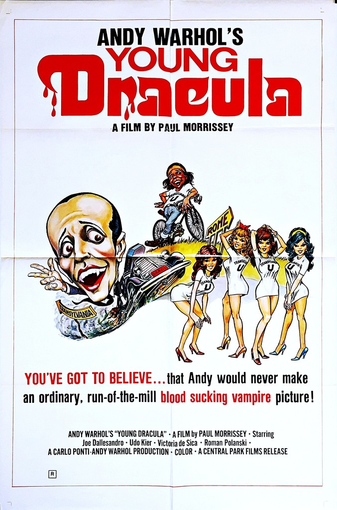 Andy Warhol, Young Dracula Movie Poster (1974), 1976