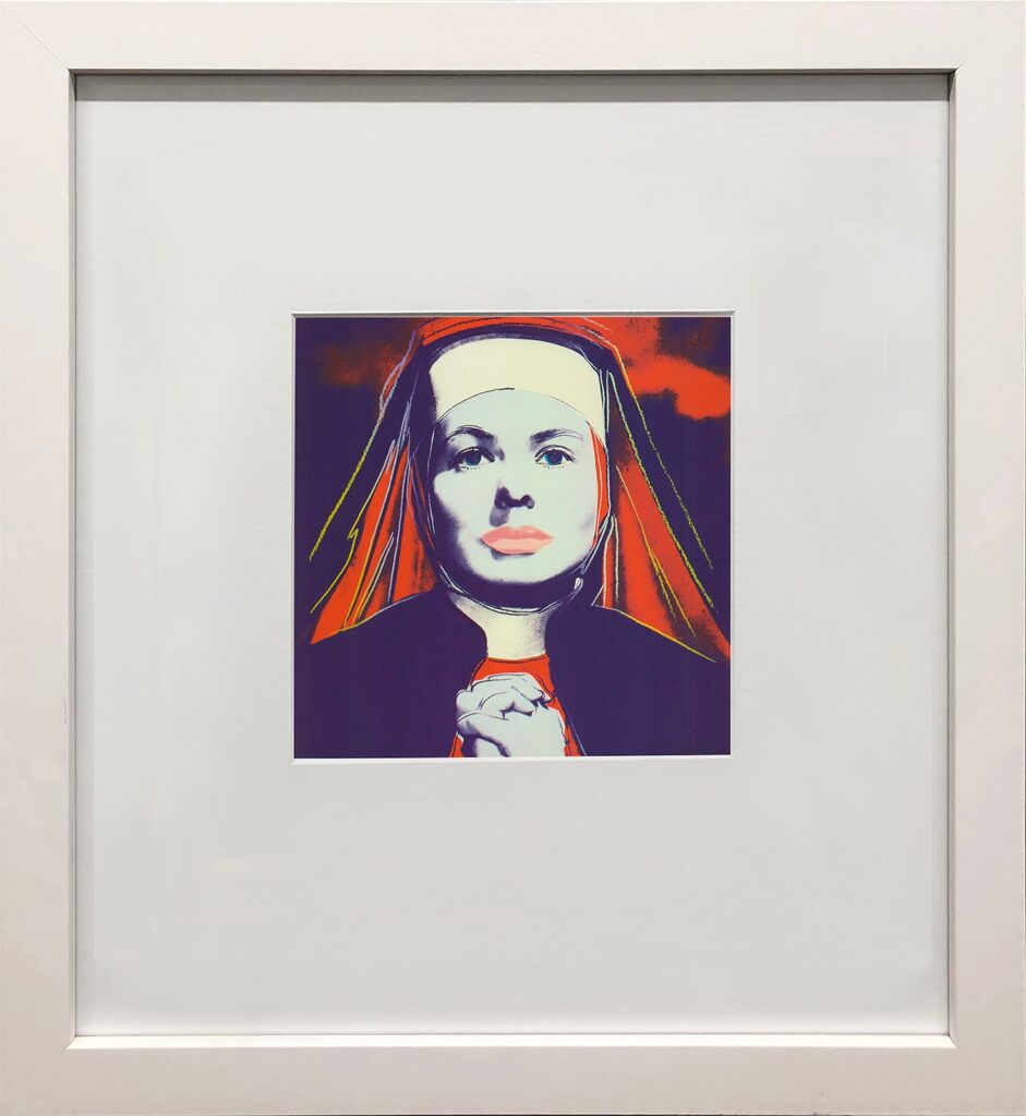Portrait of Ingrid Bergman the Nun, image 1