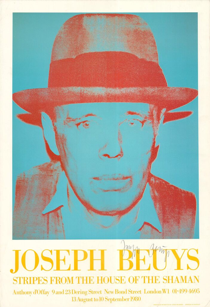 Joseph Beuys HAND SIGNED, image 1