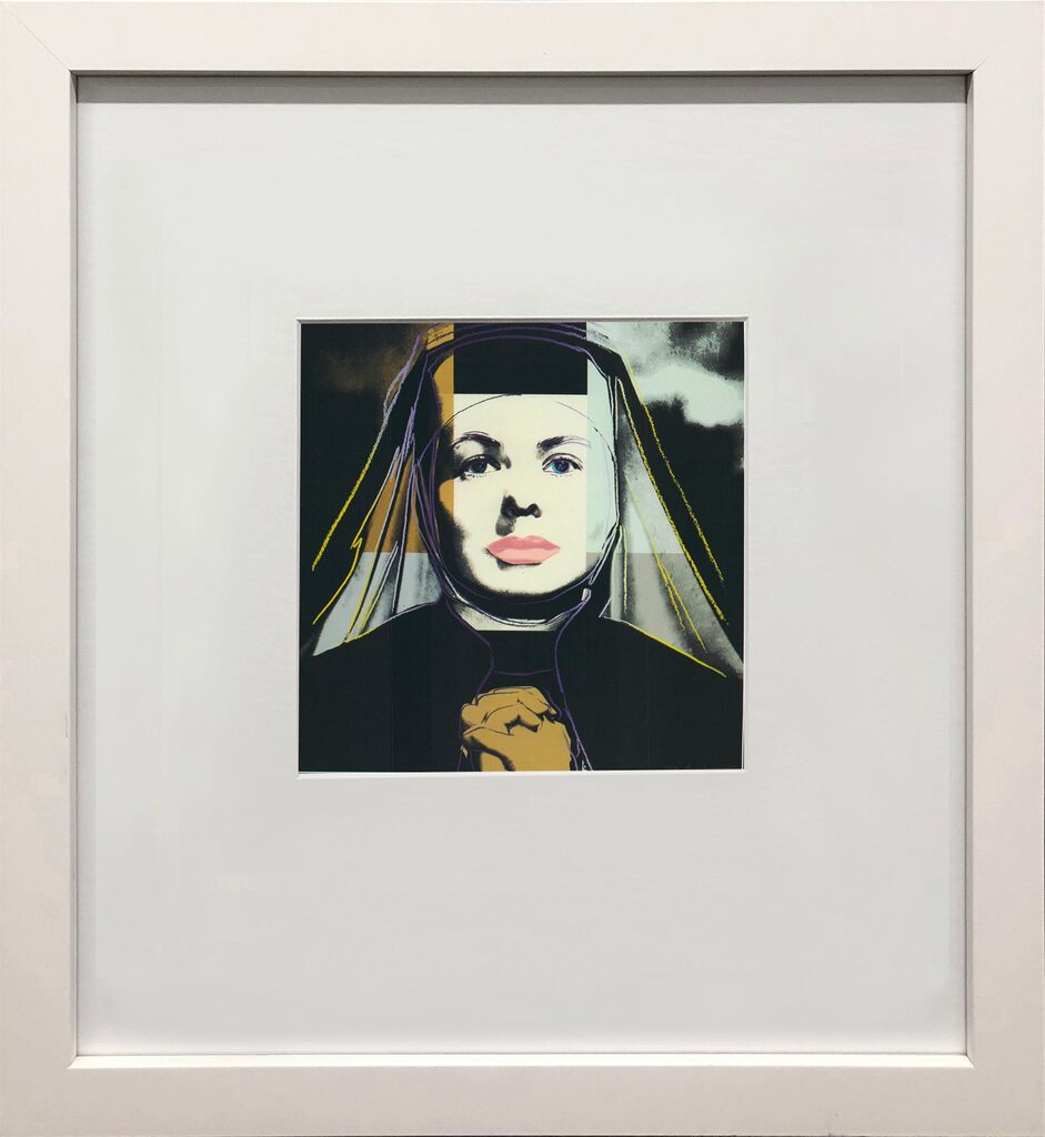 Portrait of Ingrid Bergman the Nun, image 1