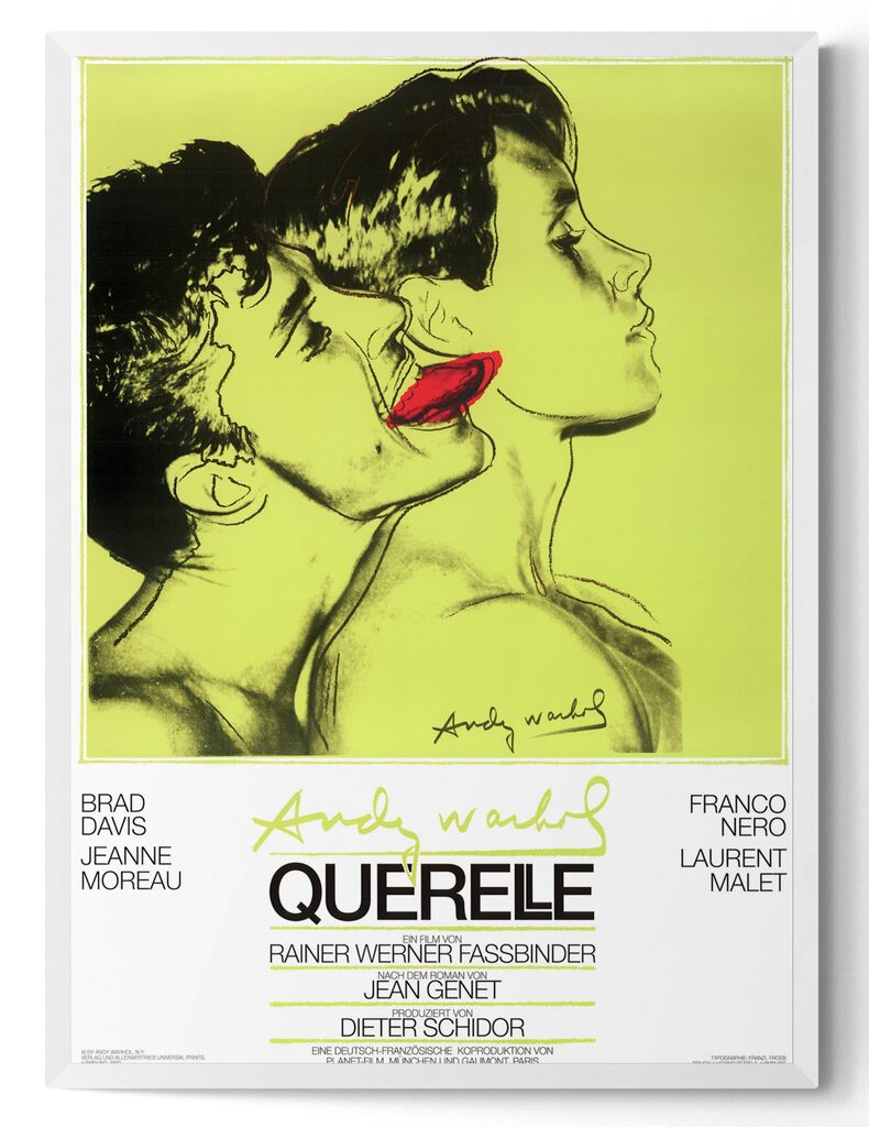 Andy Warhol, Querelle Green the movie Vintage Pop Art, 1983
