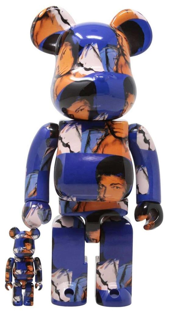 Andy Warhol, Warhol Muhammad Ali Bearbrick 400% (Warhol Be@rbrick), 2020