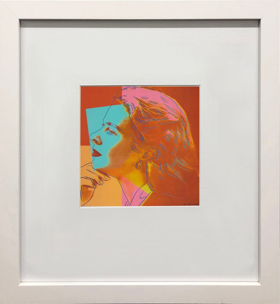 Andy Warhol, Portrait of Ingrid Bergman, 1983