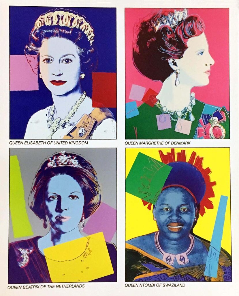 Warhol Reigning Queens announcement 1985, image 1