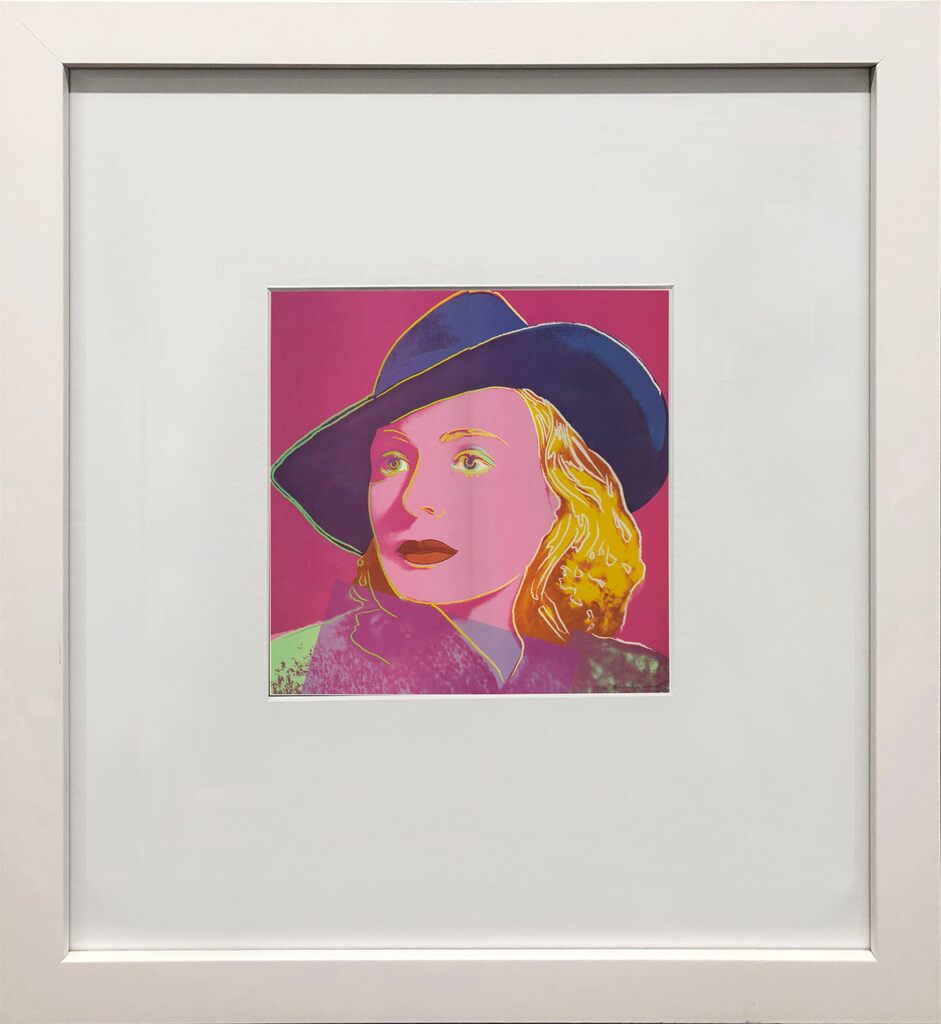 Portrait of Ingrid Bergman with Hat, image 1