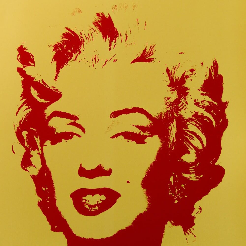 Andy Warhol, Golden Marilyn 40, 1967 printed after