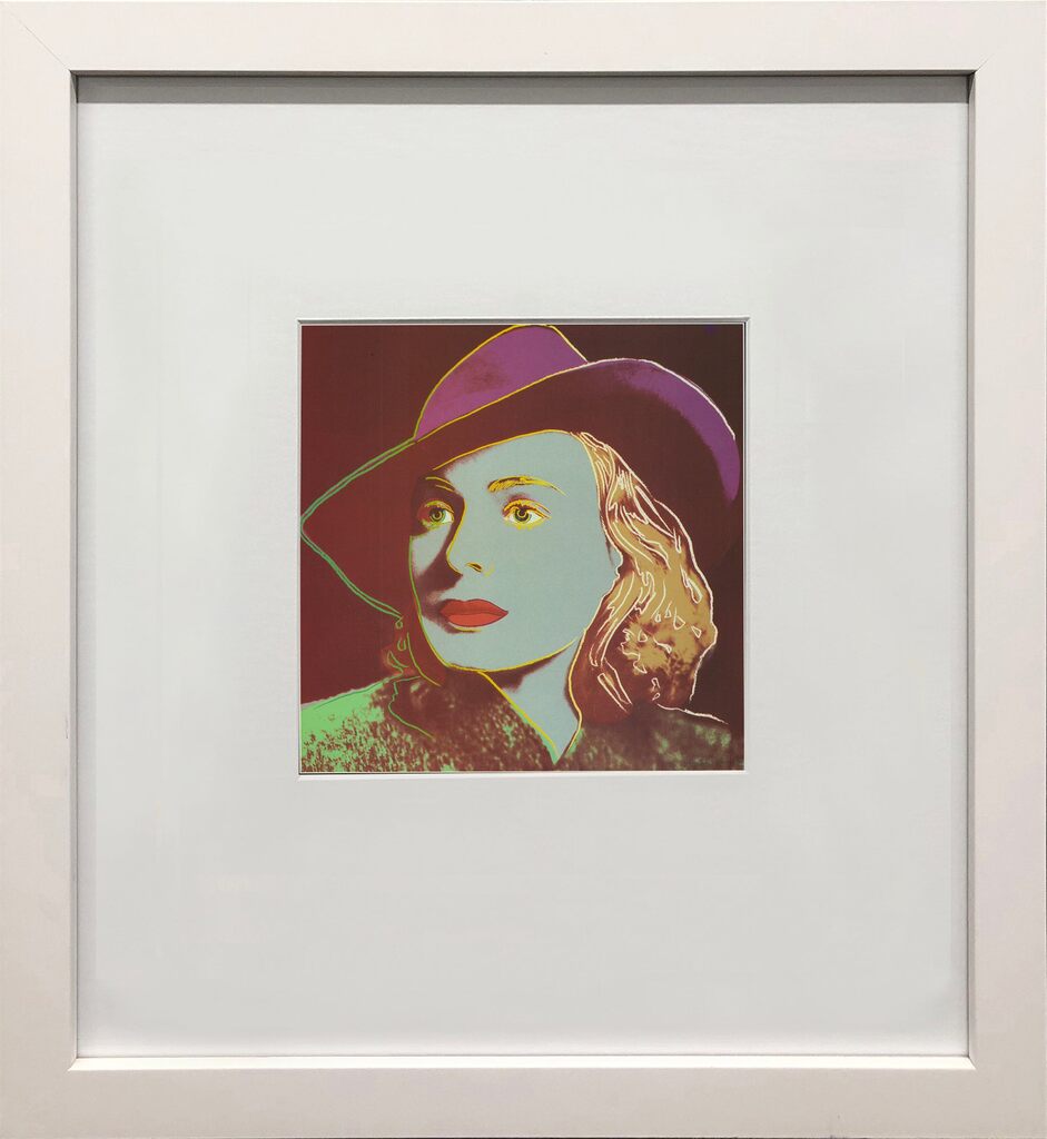 Portrait of Ingrid Bergman with Hat, image 1