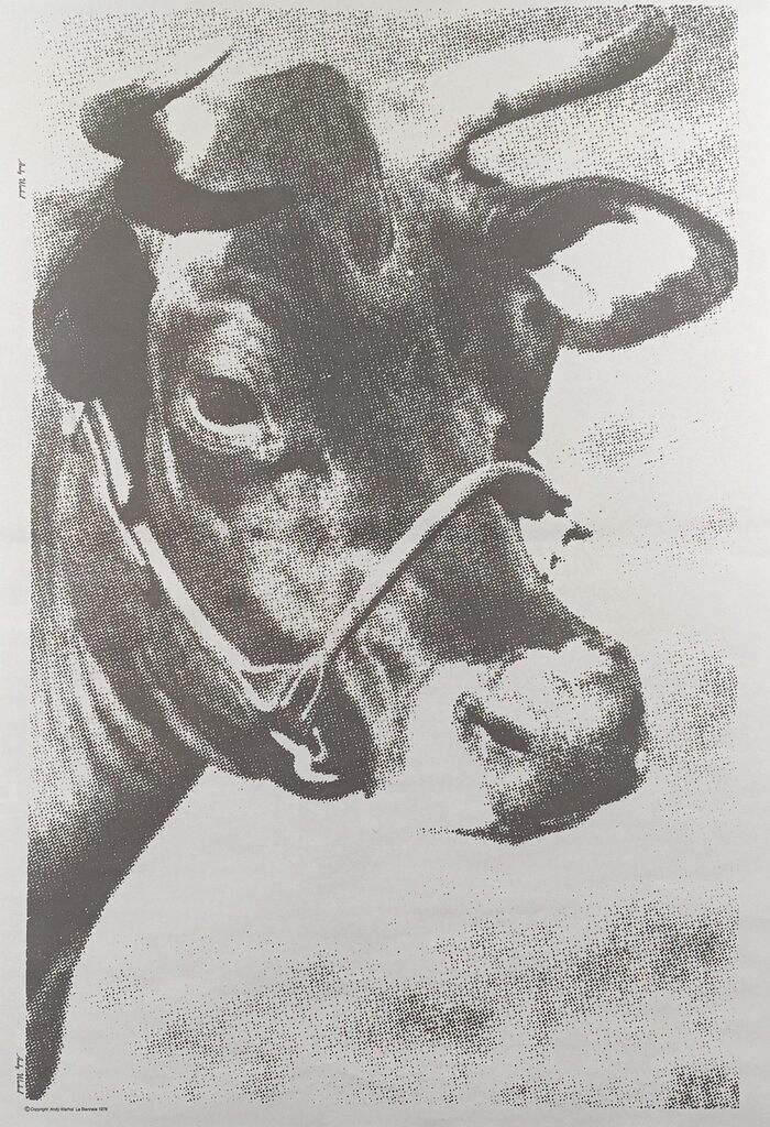 Andy Warhol, Venice Biennale COW, 1976
