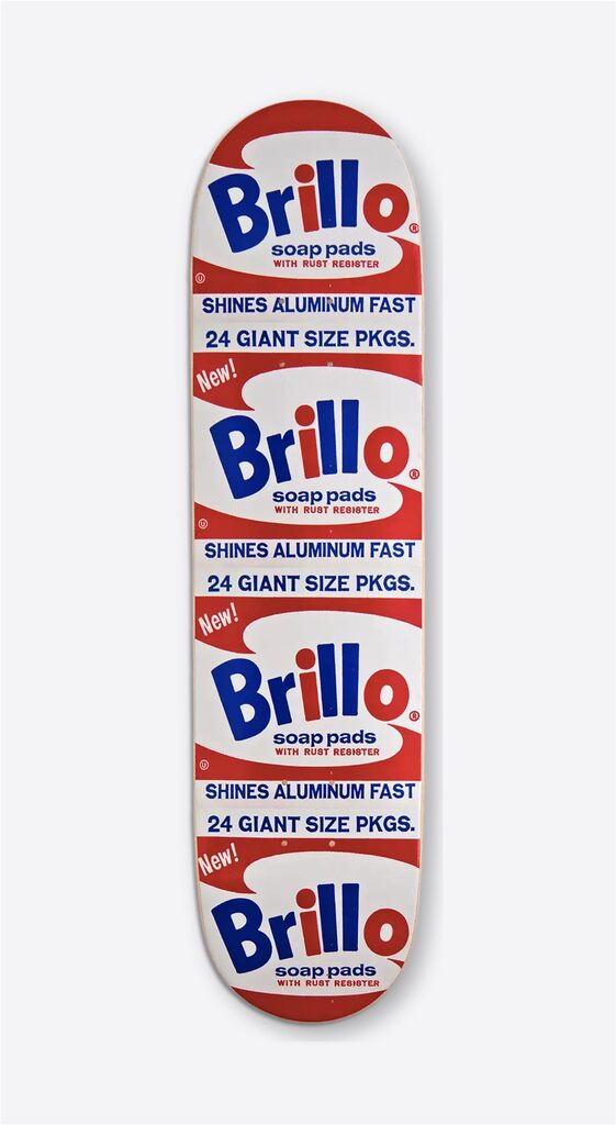 Andy Warhol, Brillo Skatedeck, 2025