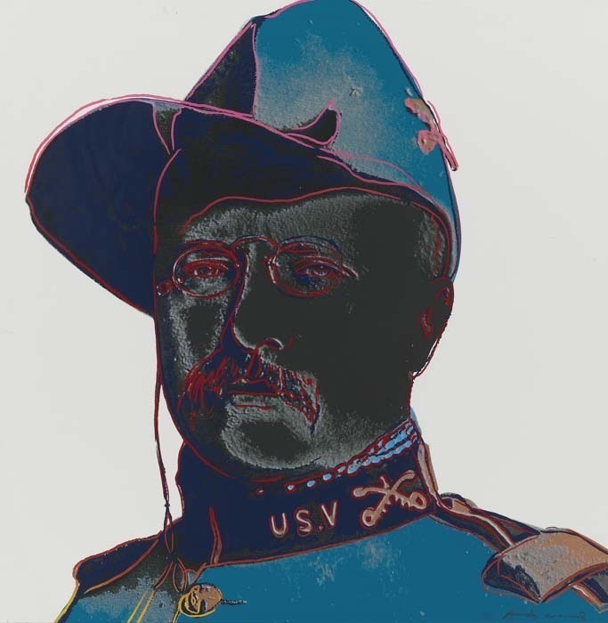 Andy Warhol, Teddy Roosevelt, 1986