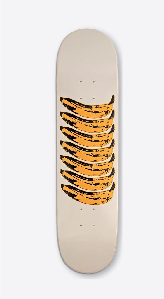 Andy Warhol, Bananas Skatedeck, 2025