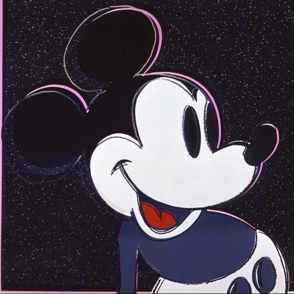 Andy Warhol, Myths - Mickey Mouse, 1981