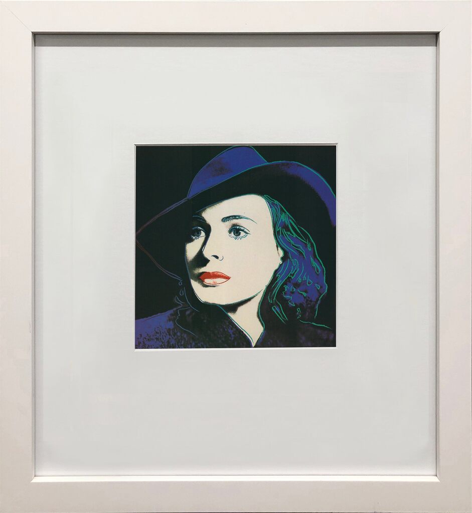 Portrait of Ingrid Bergman with Hat, image 1