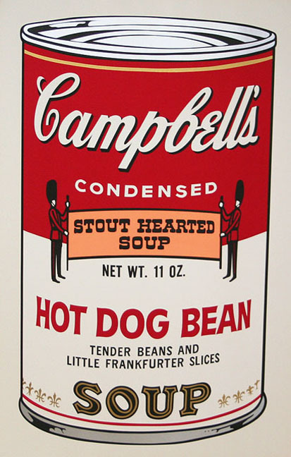 Campbell's Soup II, II.59 Hot Dog Bean, image 1