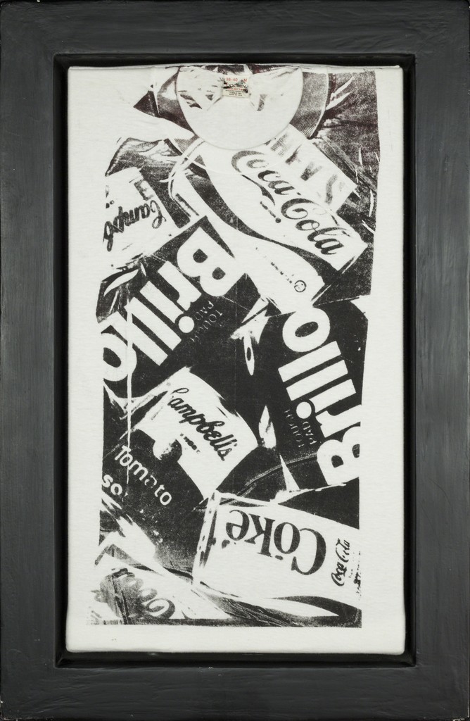 Andy Warhol, T-shirt Coke/Brillo - Black, 1980