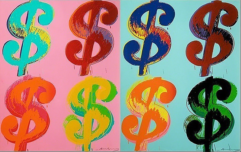 Andy Warhol, $ (4), 1982