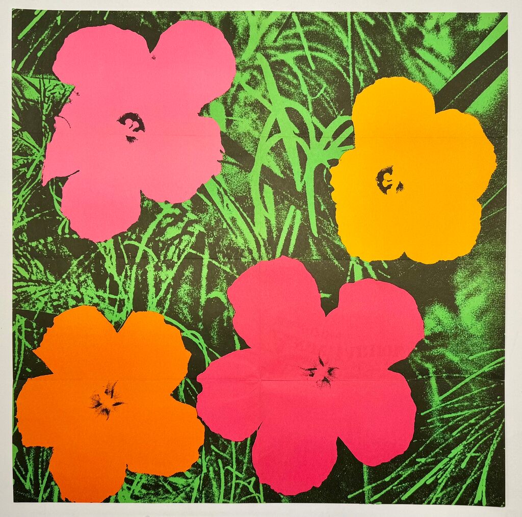 Andy Warhol, Flowers (Castelli Invitation), 1964