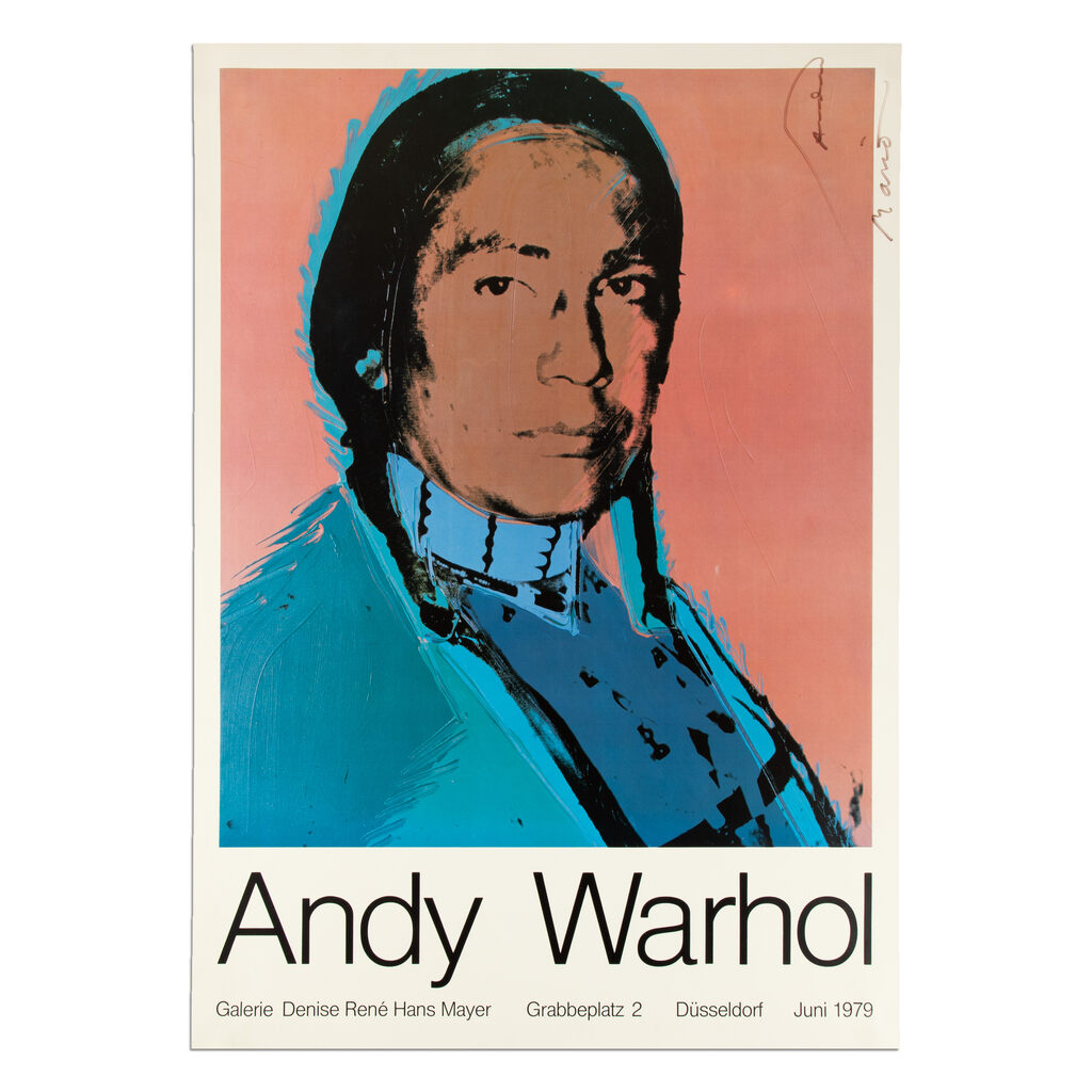Andy Warhol, Russell Means (American Indian), 1979