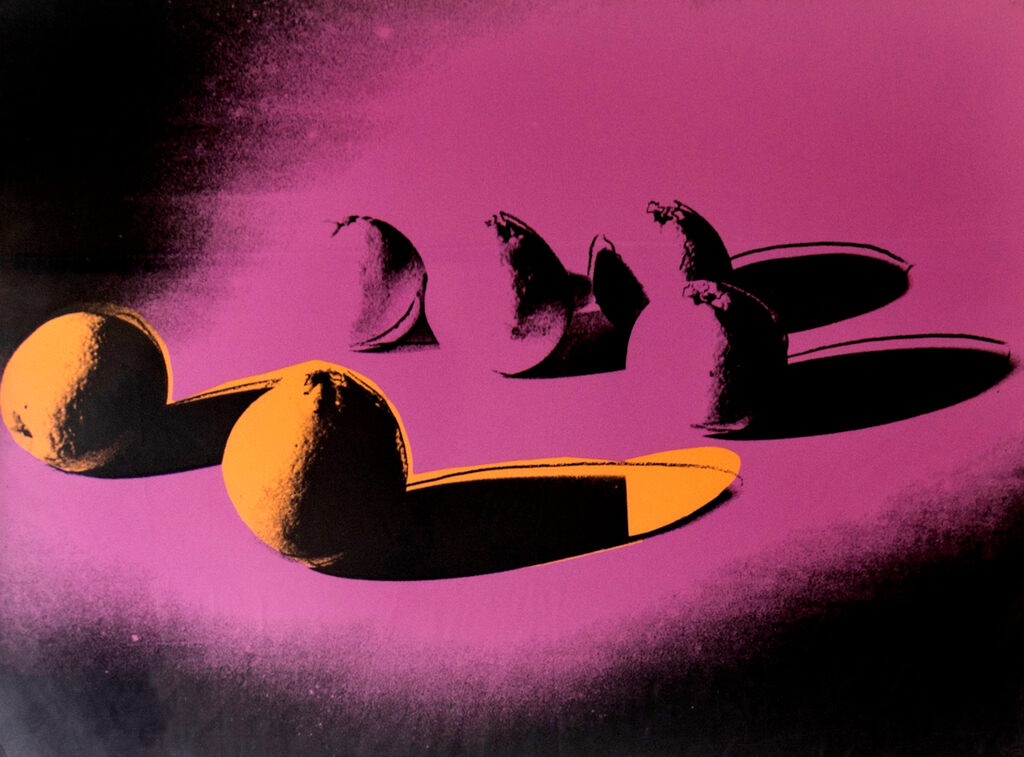 Andy Warhol, Space Fruit: Oranges (Unique) (FS IIB.197), 1978