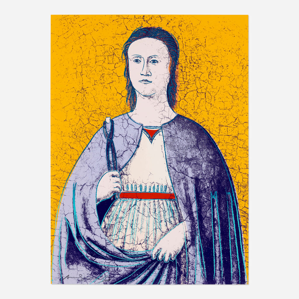 Andy Warhol, Saint Apollonia, 1984