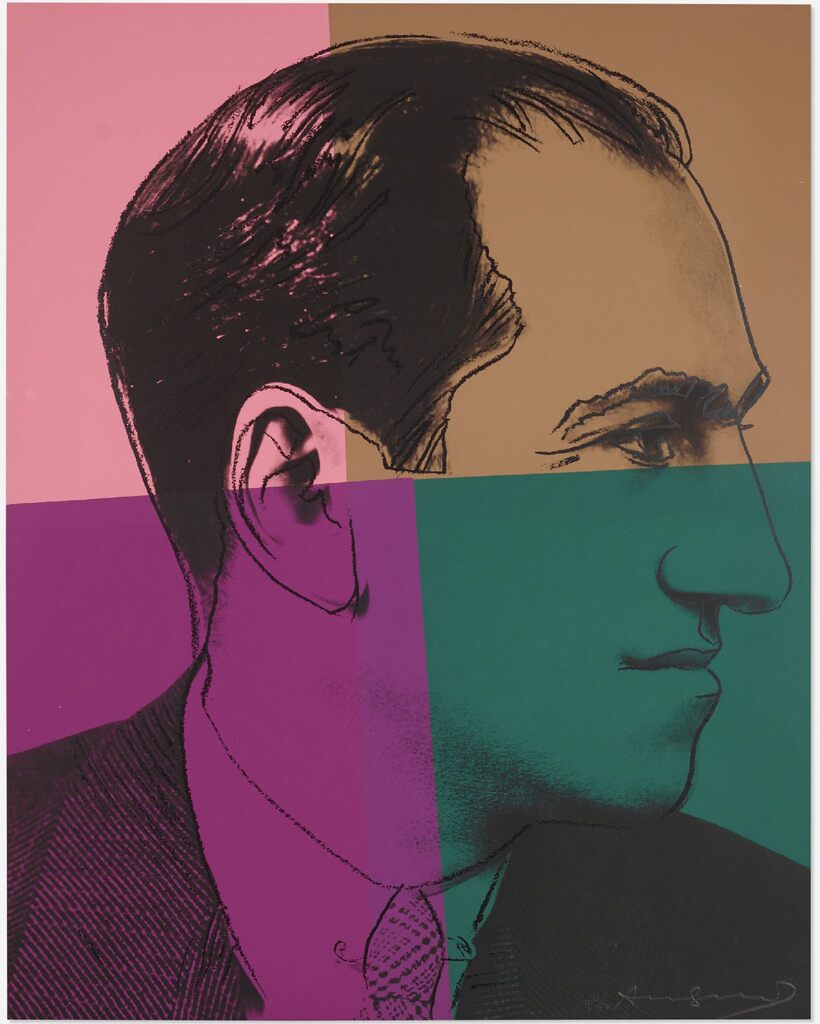 Andy Warhol, George Gershwin (Trial Proof), 1980