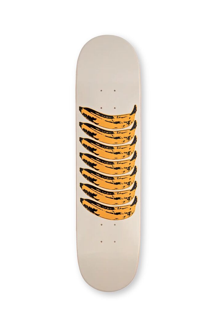 Andy Warhol, Bananas Skateboard Deck, 2025