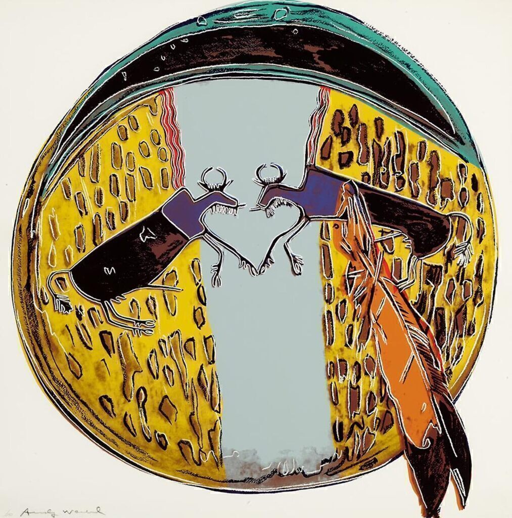 Andy Warhol, Plains Indian Shield (F. & S. II.382), 1986