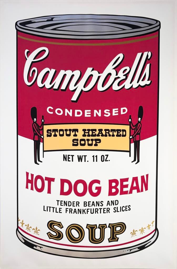 Andy Warhol, Hot Dog Bean, II.59 from the Campbell's Soup II portfolio, 1969