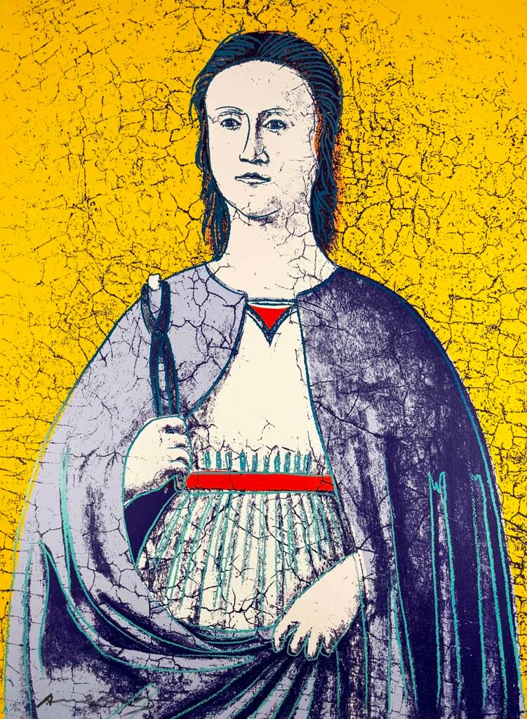 Andy Warhol, Saint Apollonia, II.333, 1984