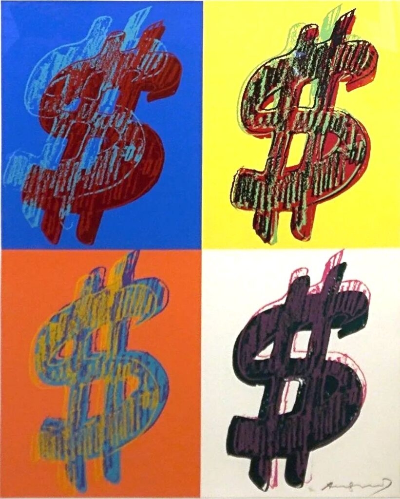 Andy Warhol, $ (Quadrant) FS II.284, 1962