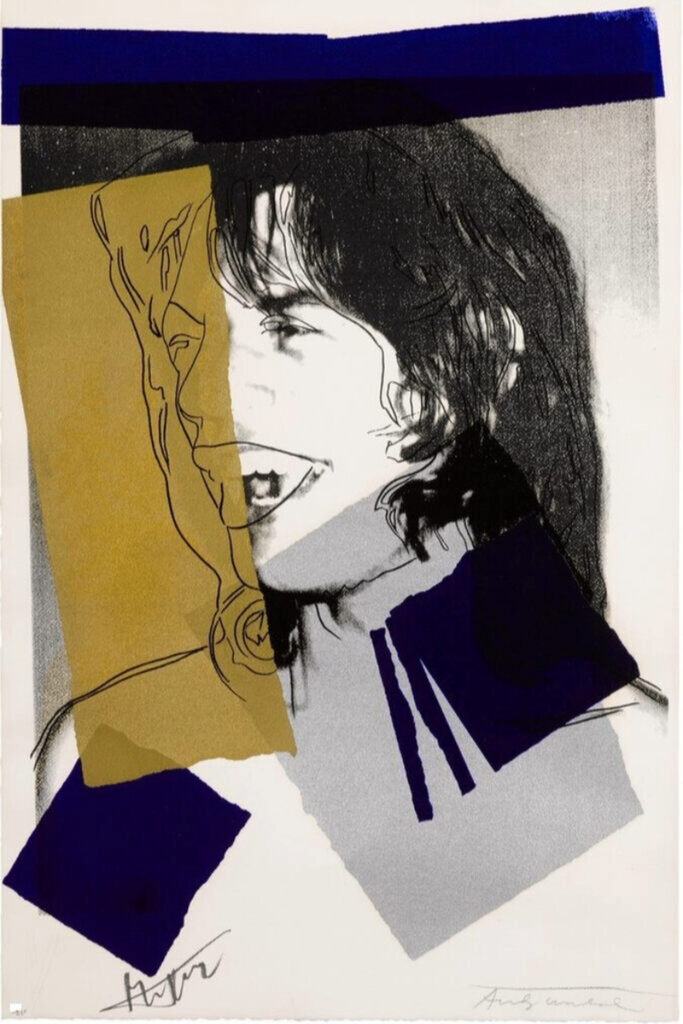 Andy Warhol, Mick Jagger (FS II.142), 1975
