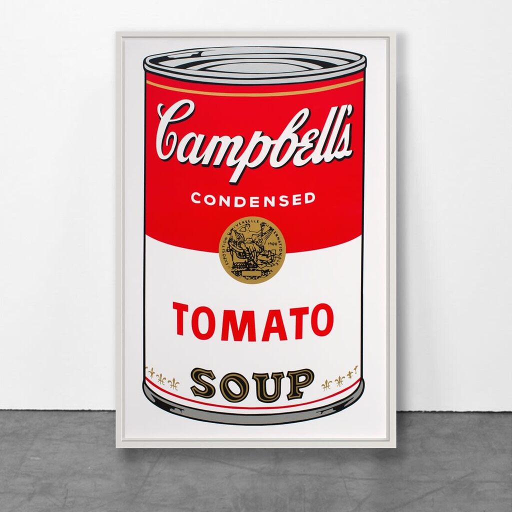 Andy Warhol, Campbell's Soup, Tomato, 1970-2020