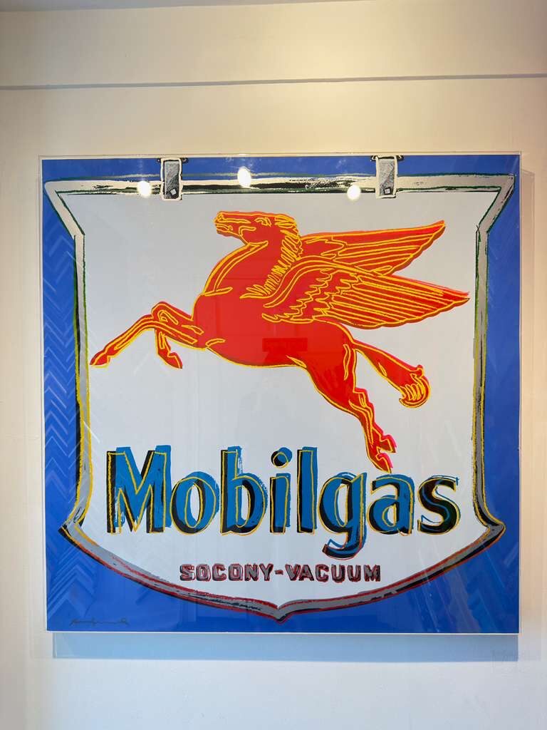 Andy Warhol, Mobil from Ads F&S II. 350, 1985