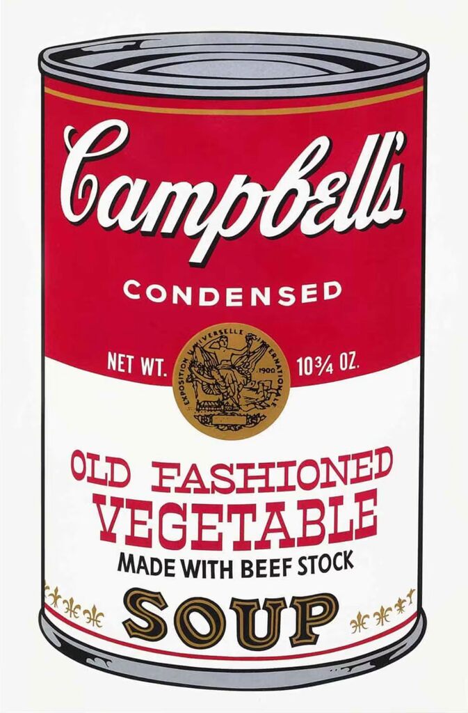 Andy Warhol, Campbell's Soup II, Old Fashioned Vegetable (F. & S. II.54), 1969