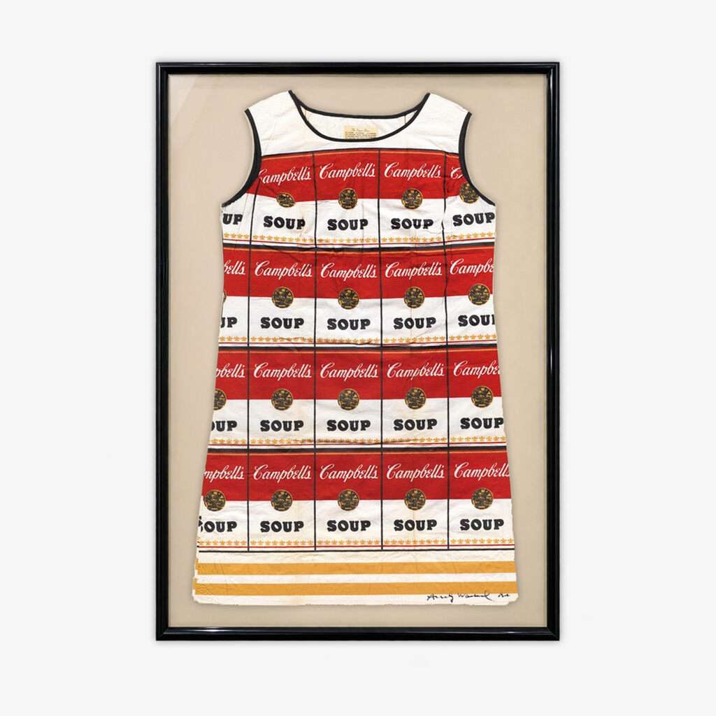 Andy Warhol, Campbell’s Souper Dress, ca. 1965