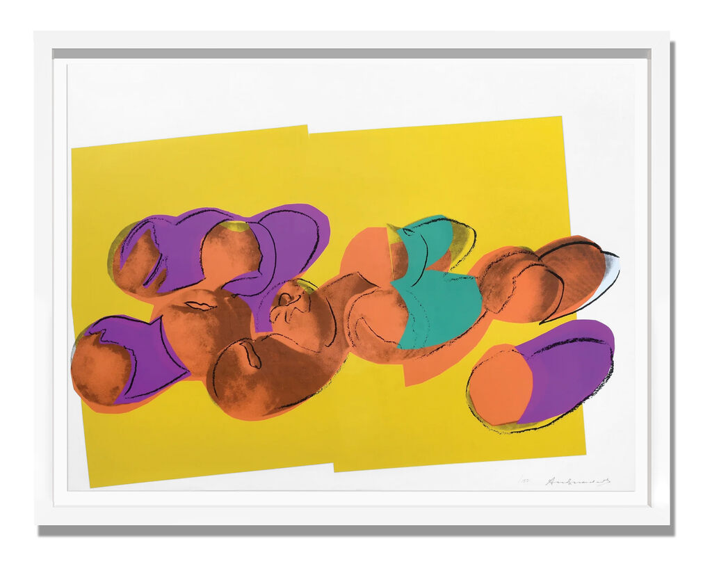 Andy Warhol, Space Fruit: Peaches (FS.II.202), 1979