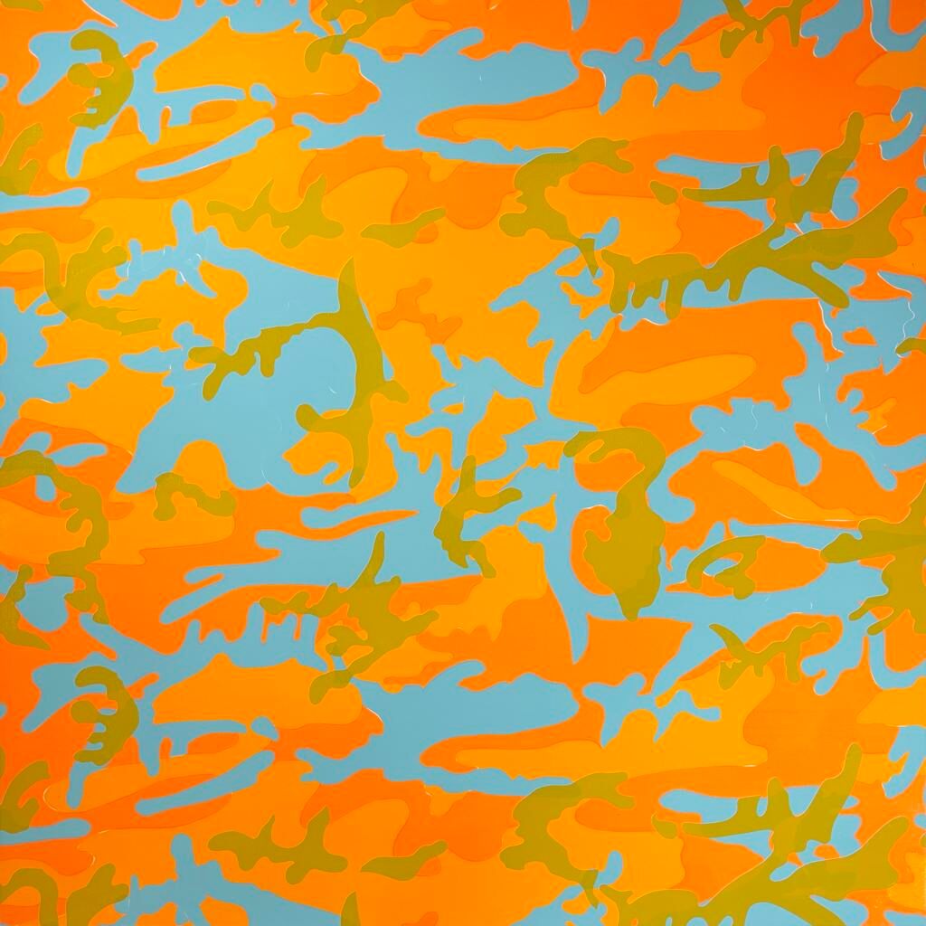 Andy Warhol, Camouflage, II.413, 1987