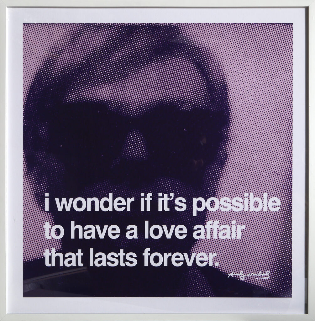 Andy Warhol, I Wonder If..., 20th century