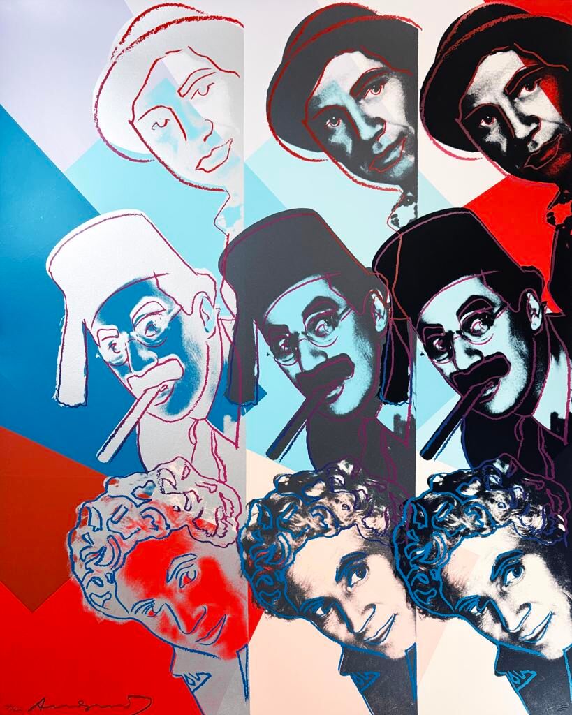 Andy Warhol, The Marx Brothers II.232, from Ten Portraits of Jews of the Twentieth Century, 1980