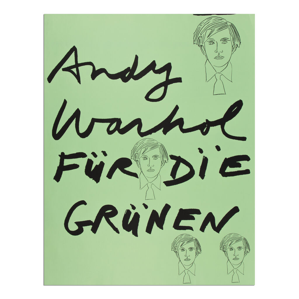 Andy Warhol, Andy Warhol für die Grünen, 1980