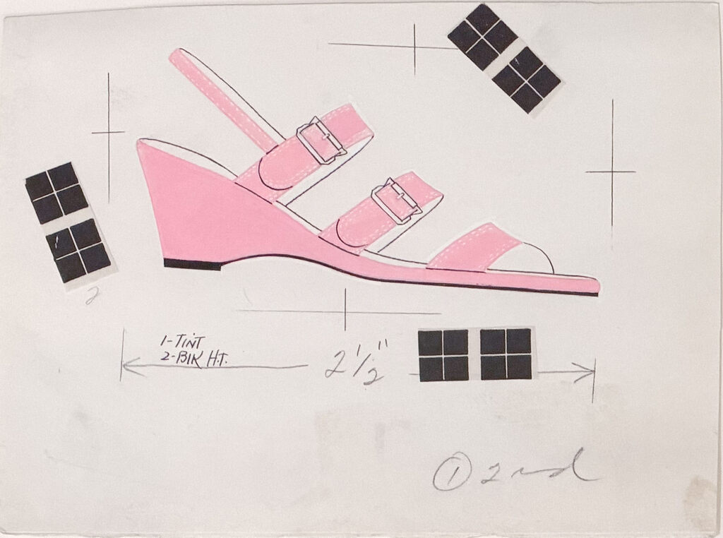 Andy Warhol, Untitled (Shoe), circa 1960