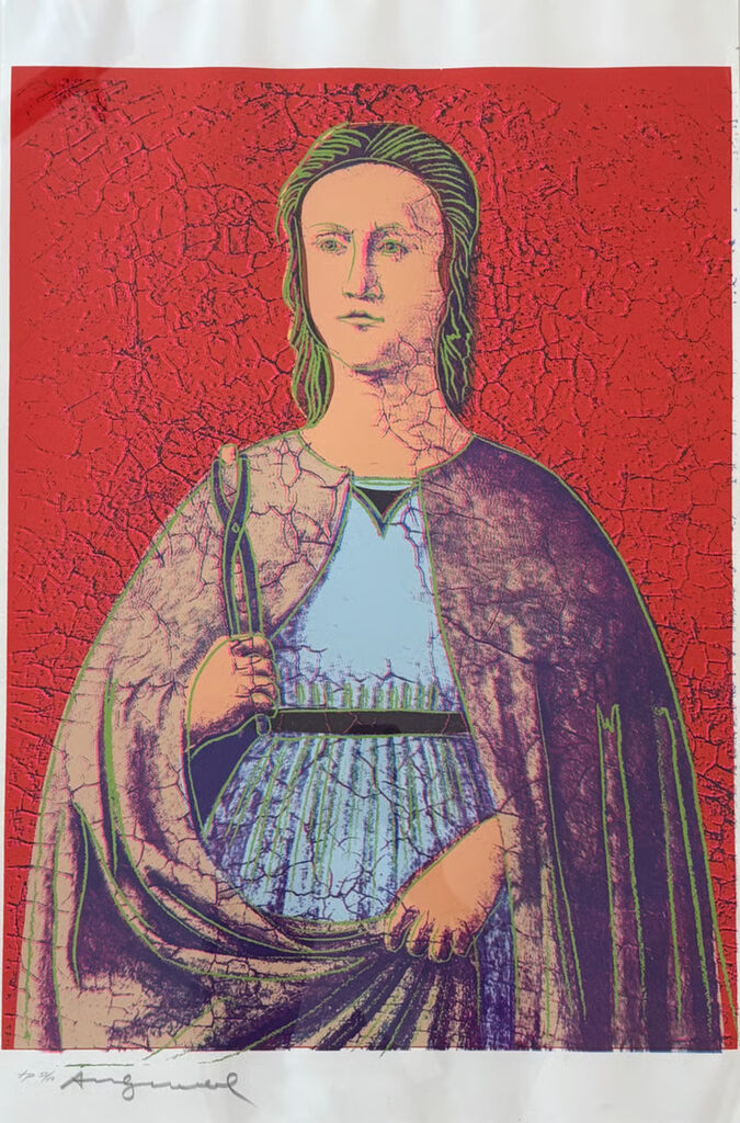 Andy Warhol, Saint Apollonia, 1984