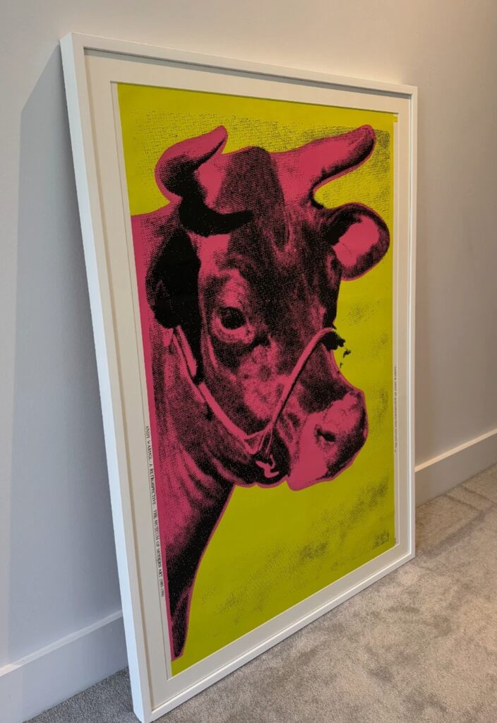 Andy Warhol, Cow (wallpaper), 1989