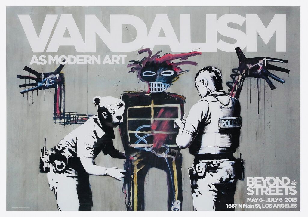 Banksy, Vandalism As Modern Art, 2018